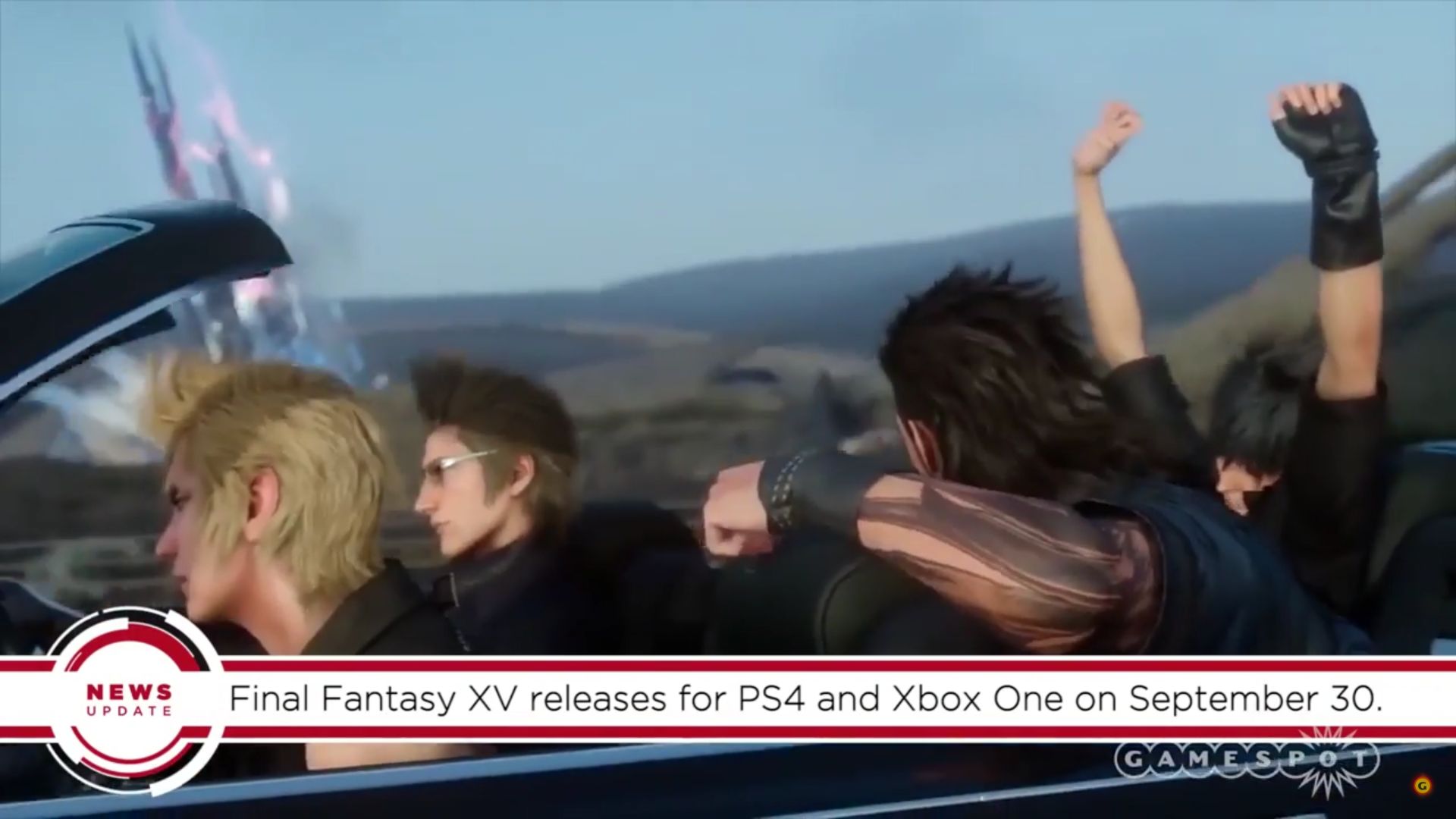 chrome 3/30/2016 , 7:55:10 PM Final Fantasy XV Release Date! - GS News Update - YouTube - Google Chrome