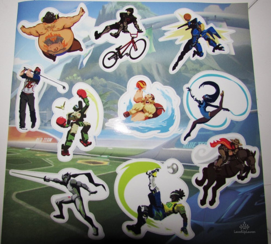 Summer Overwatch Stickers